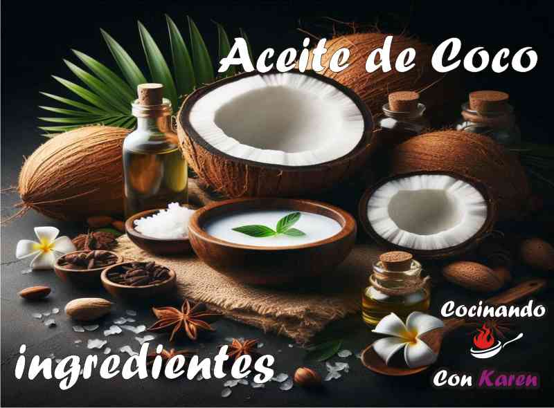 ingredientes del Aceite de Coco