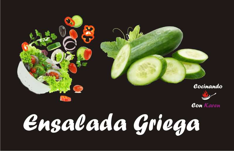 Ensalada Griega con Pepino