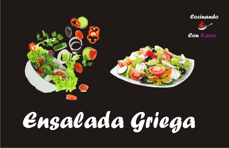 Ensalada Griega: Sola o para Acompañar Cualquier Plato