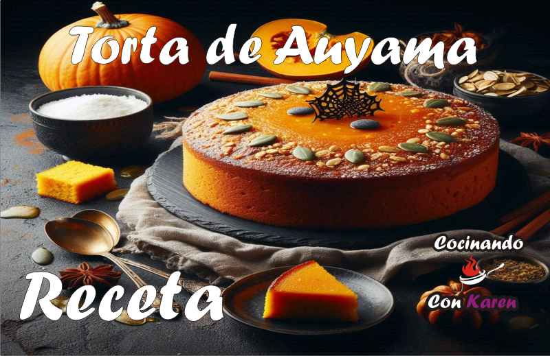 Receta de Torta de Auyama