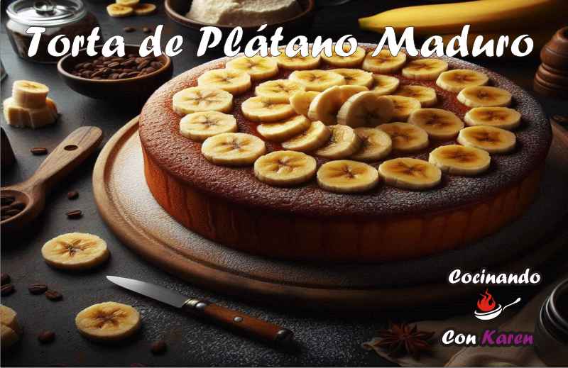 Torta de Plátano Maduro