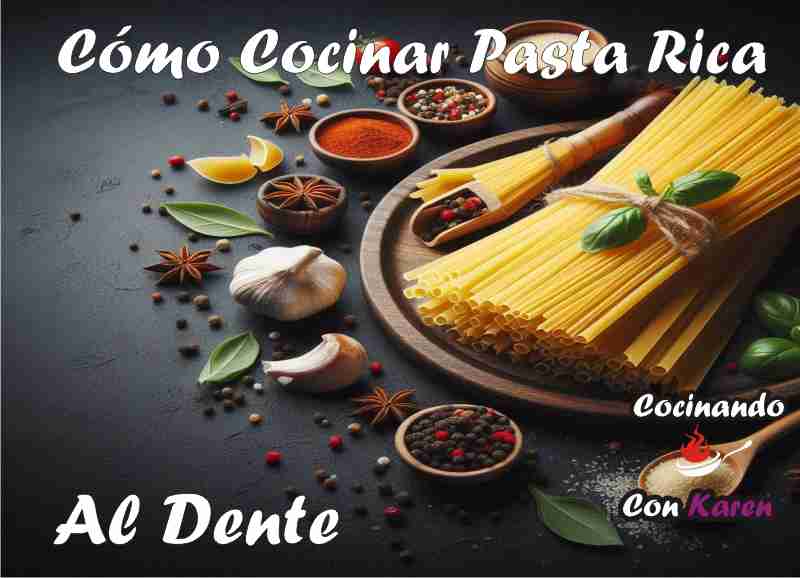 Como saber si la pasta está al dente