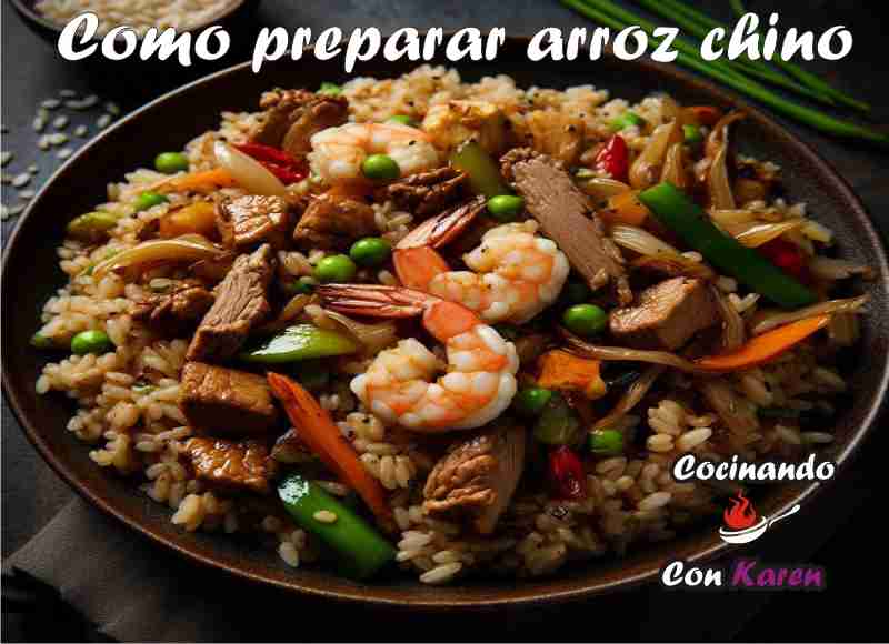 como preparar arroz chino